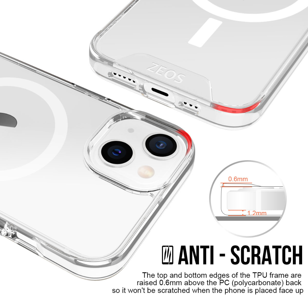 ZEOS KLARITY Clear CASE for iPhone 13