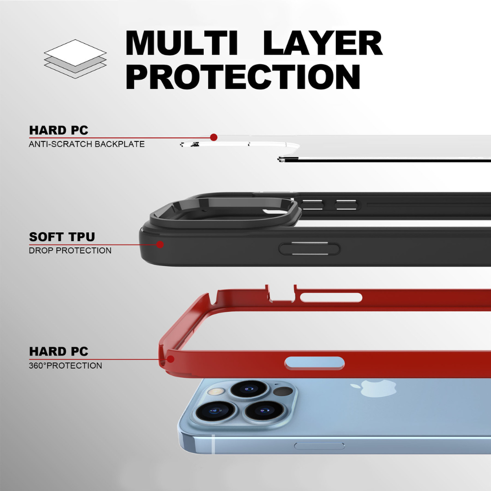 ZEOS Terrain Clear Case for iPhone 13 Pro