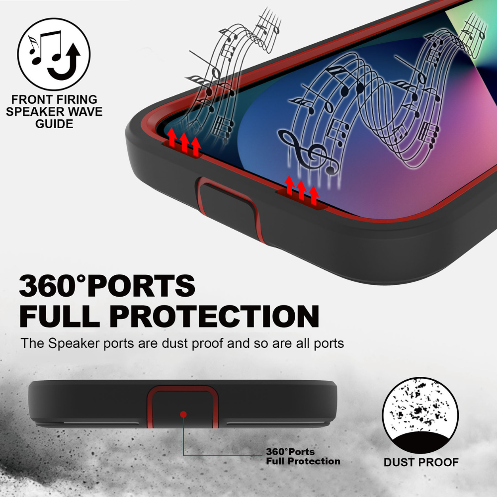 ZEOS Terrain Clear Case for iPhone 13 Pro