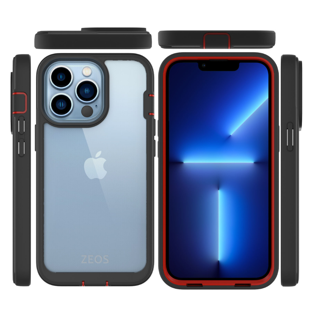 ZEOS Terrain Clear Case for iPhone 13 Pro Max