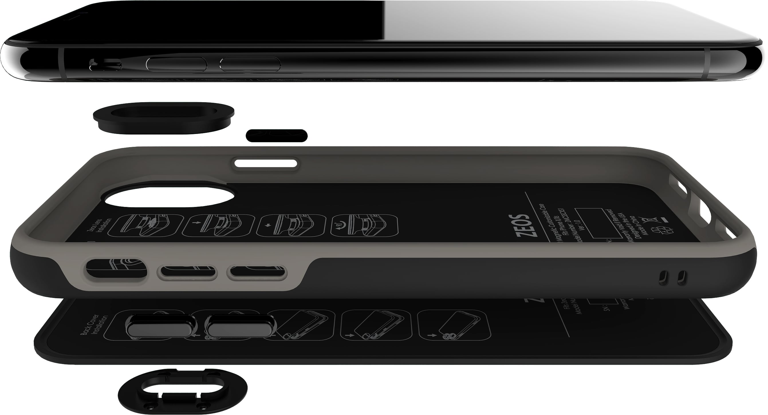 ZEOS SMART CUSTOMIZABLE BACK COVER