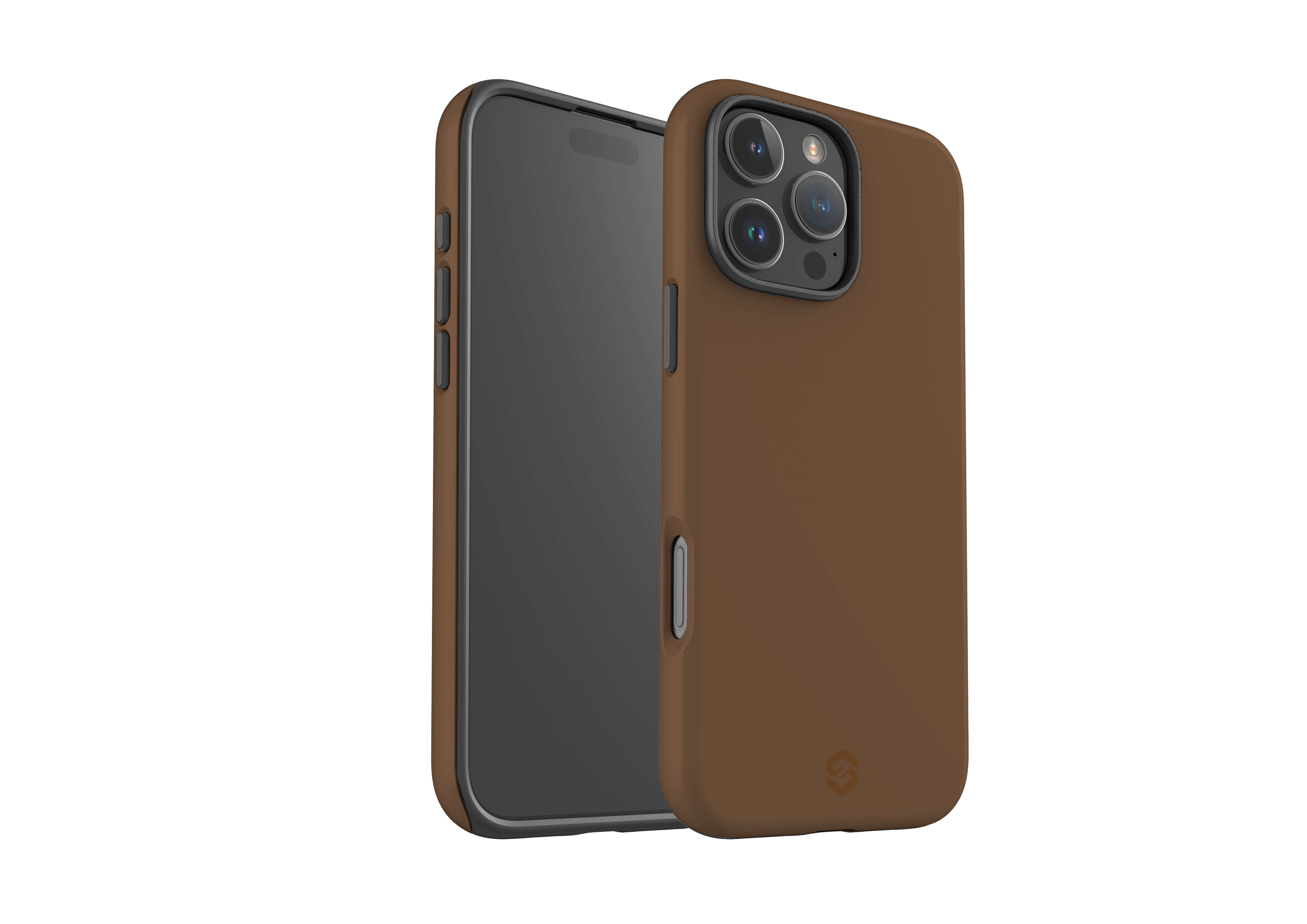 Basic Brown Case - iPhone 16 Series