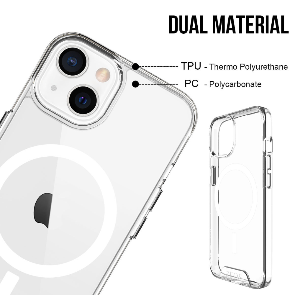 ZEOS KLARITY Clear CASE for iPhone 13 Mini