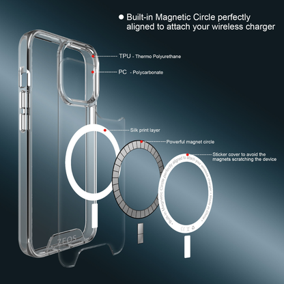 ZEOS KLARITY Clear CASE for iPhone 13 Pro