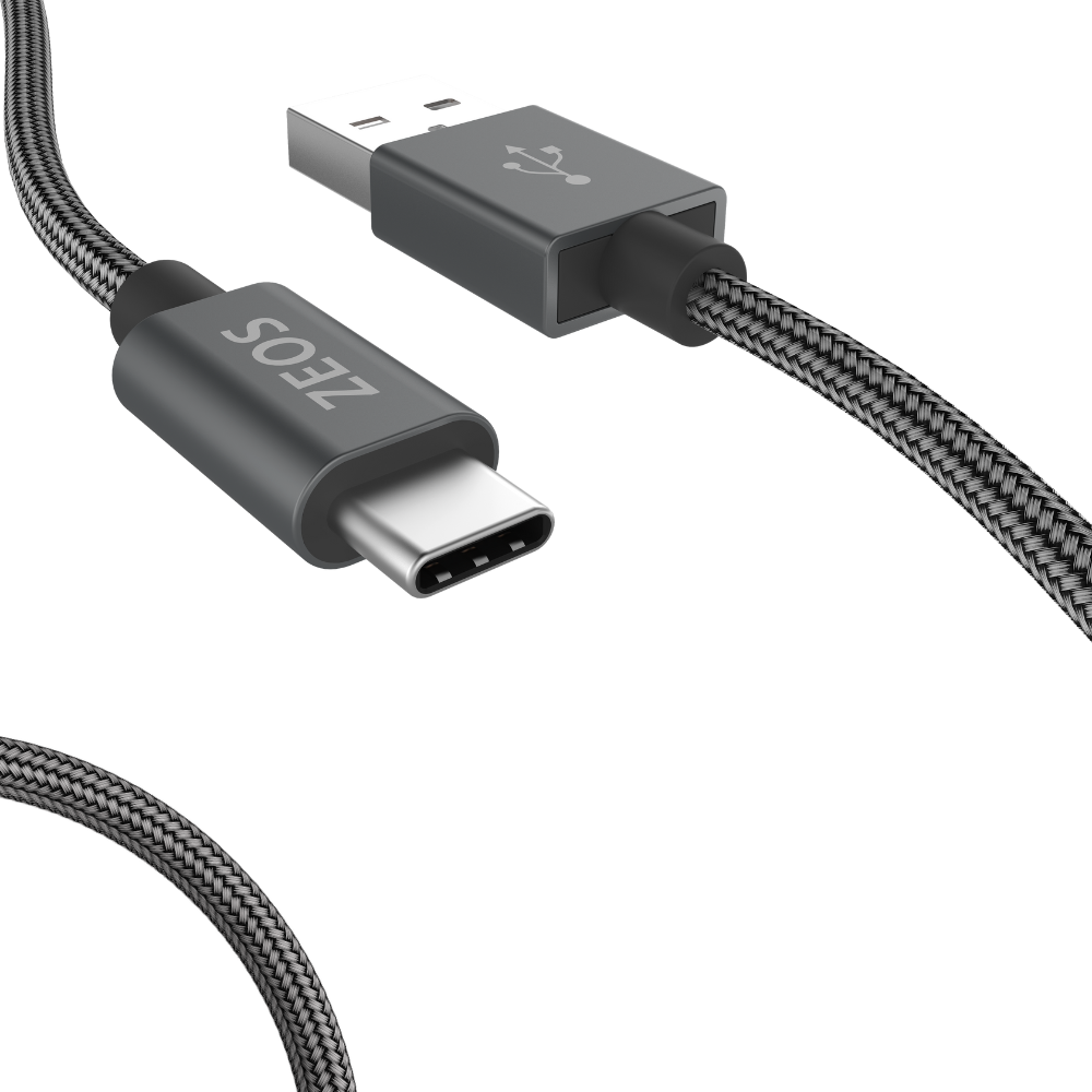 ZEOS PREMIUM TYPE C TO USB CABLE