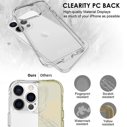 ZEOS KLARITY Clear CASE for iPhone 13 Pro