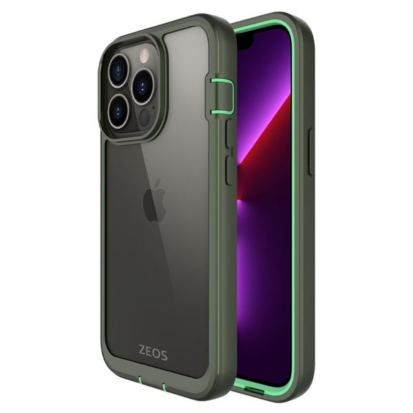 ZEOS Terrain Clear Case for iPhone 13 Pro Max
