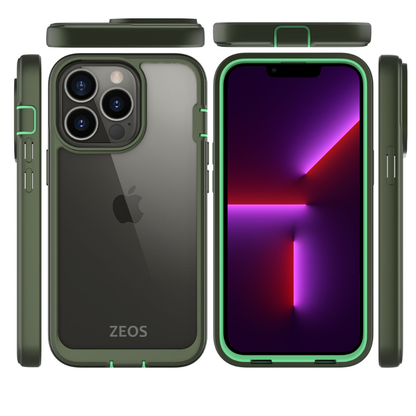 ZEOS Terrain Clear Case for iPhone 13 Pro Max