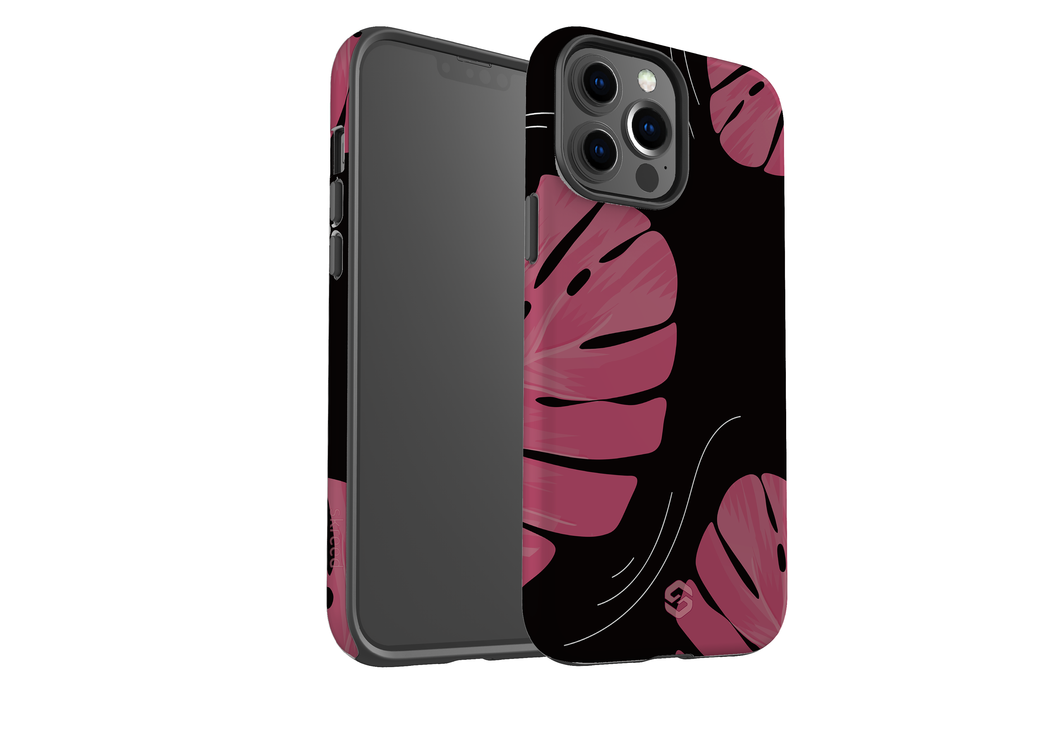 Blush Monstera Case - iPhone 13 Series