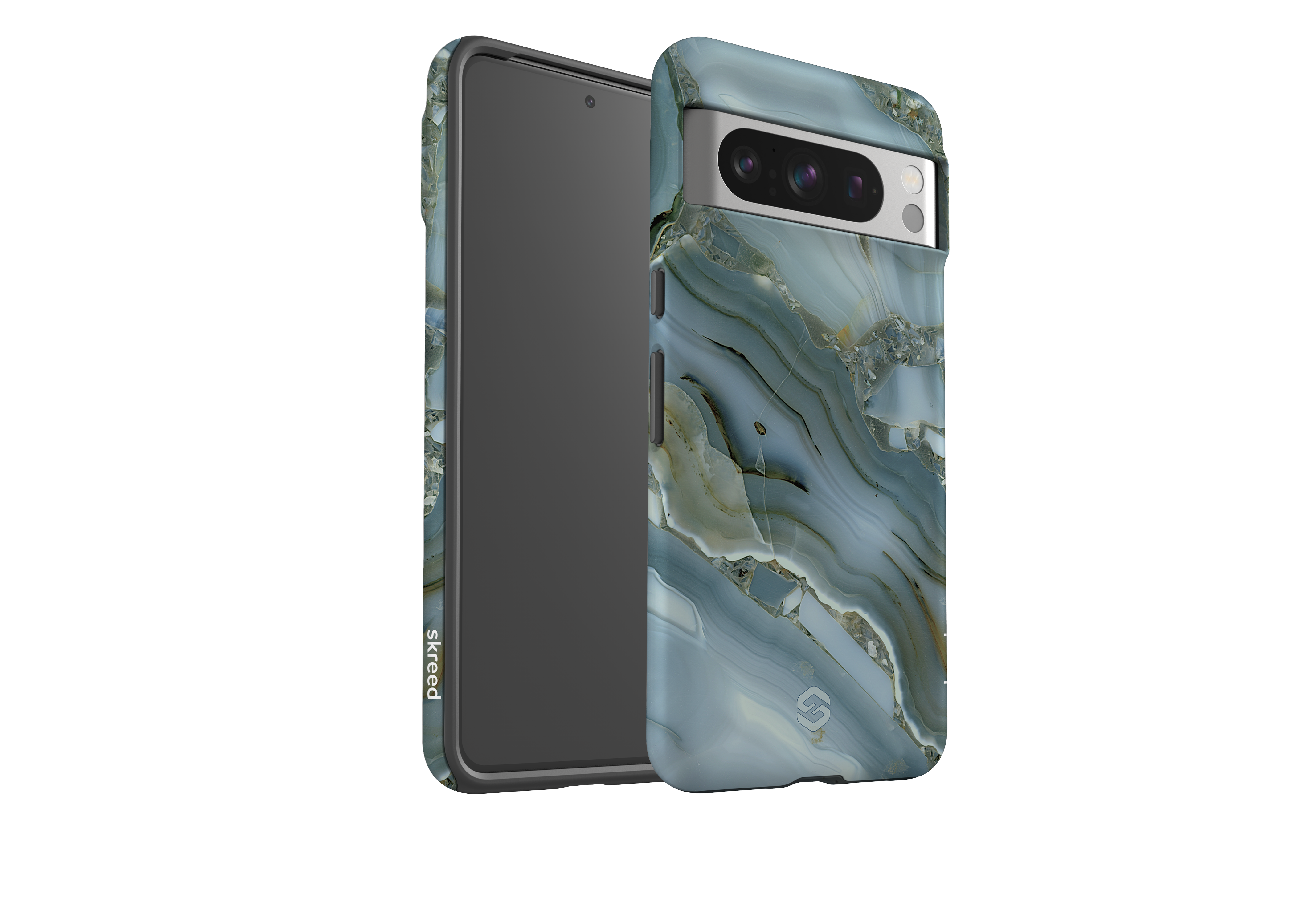 Sage Marble Case - Google Pixel Series