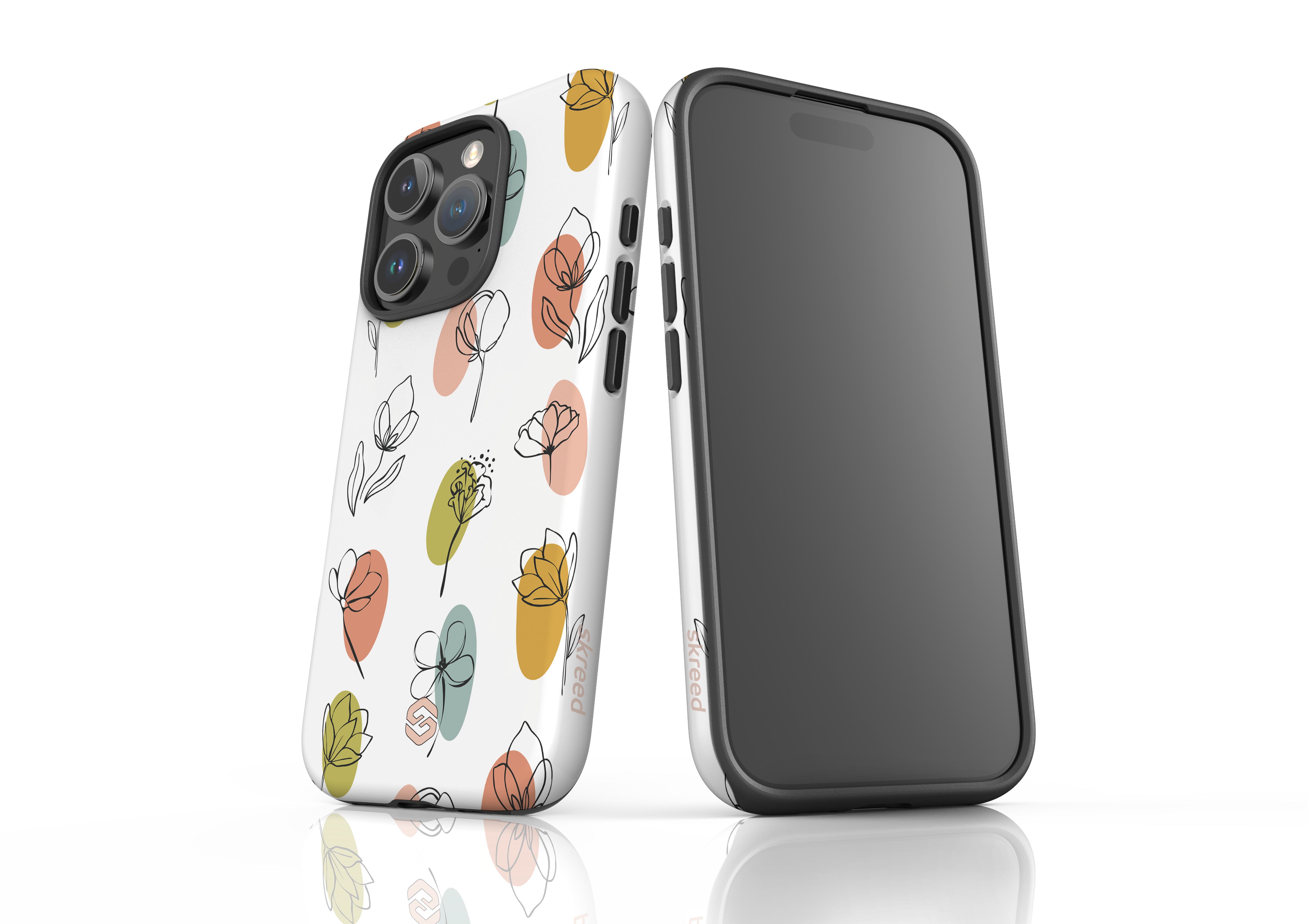 Modern Flora Case - iPhone 16 Series