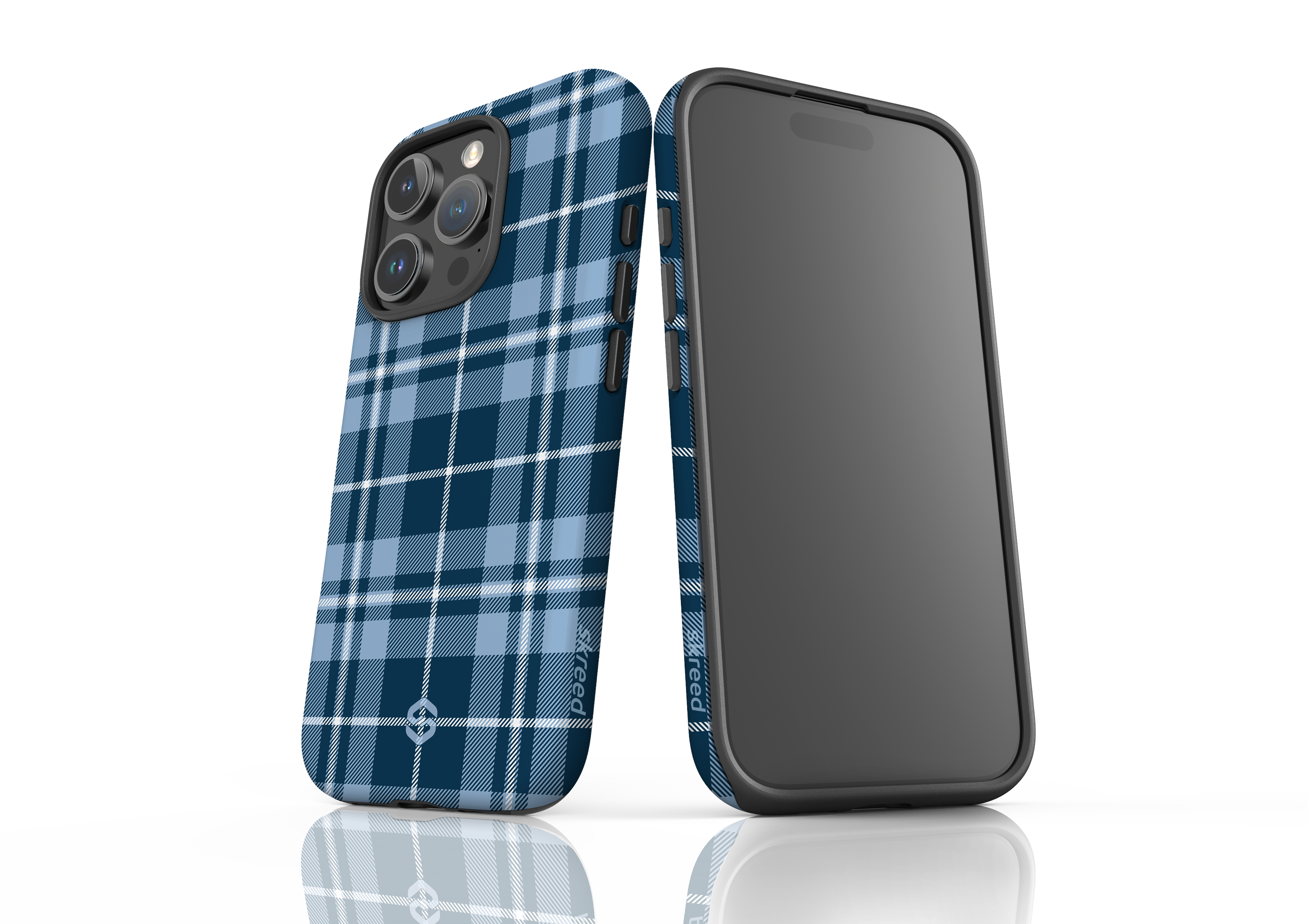 Denim Check Case - iPhone 16 Series