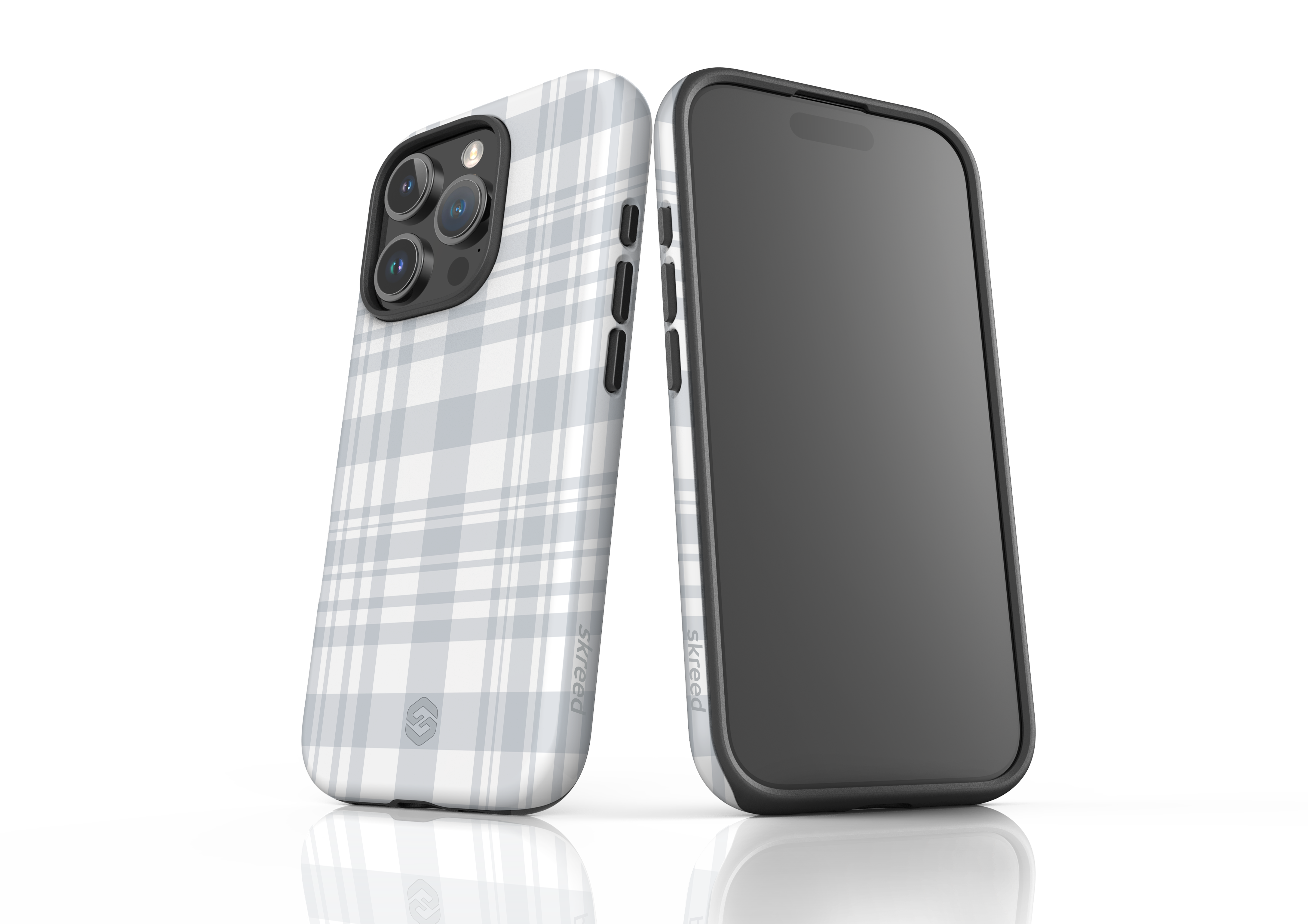 Slate Check Case - iPhone 16 Series