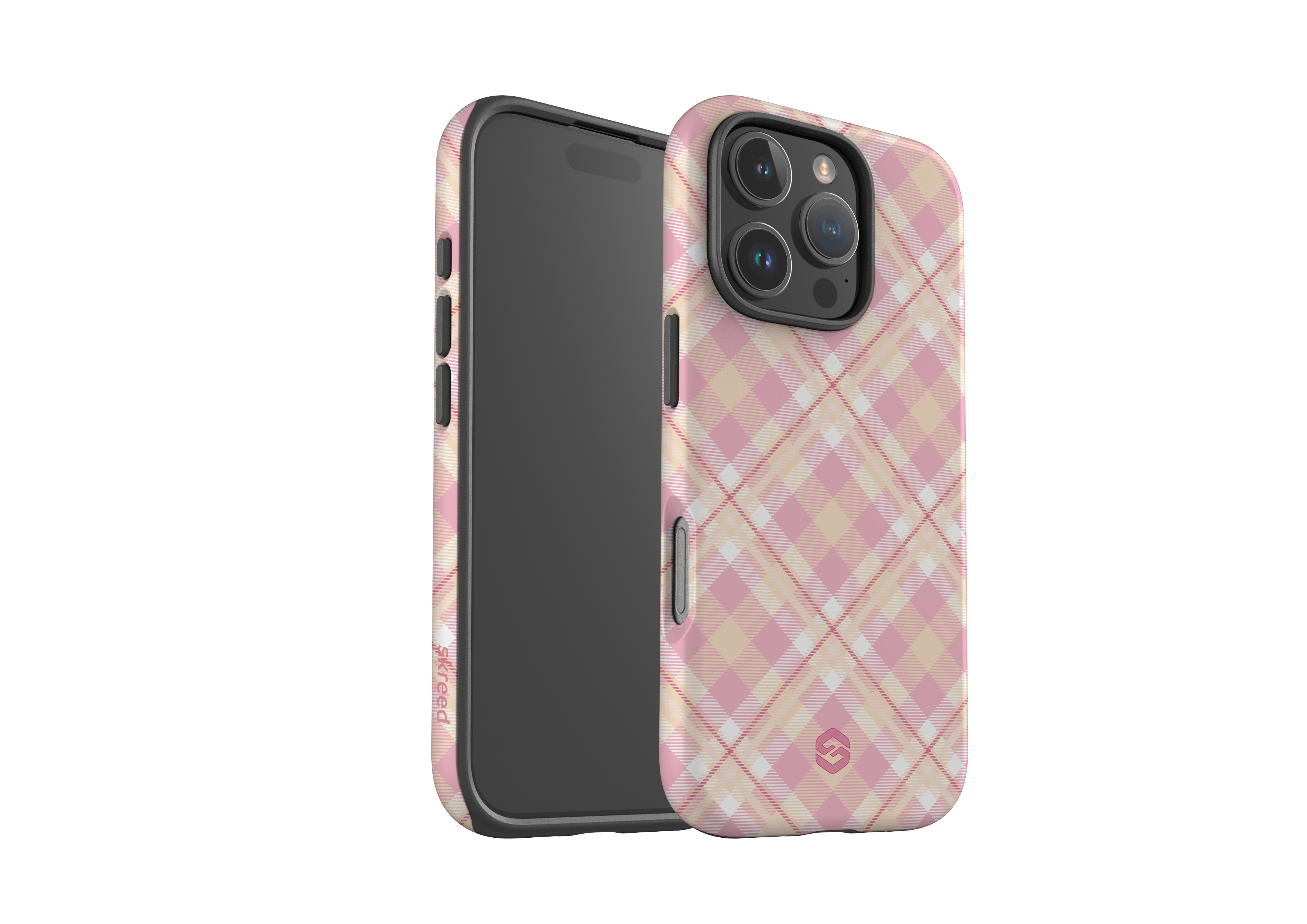 Pastel Check Case - iPhone 16 Series