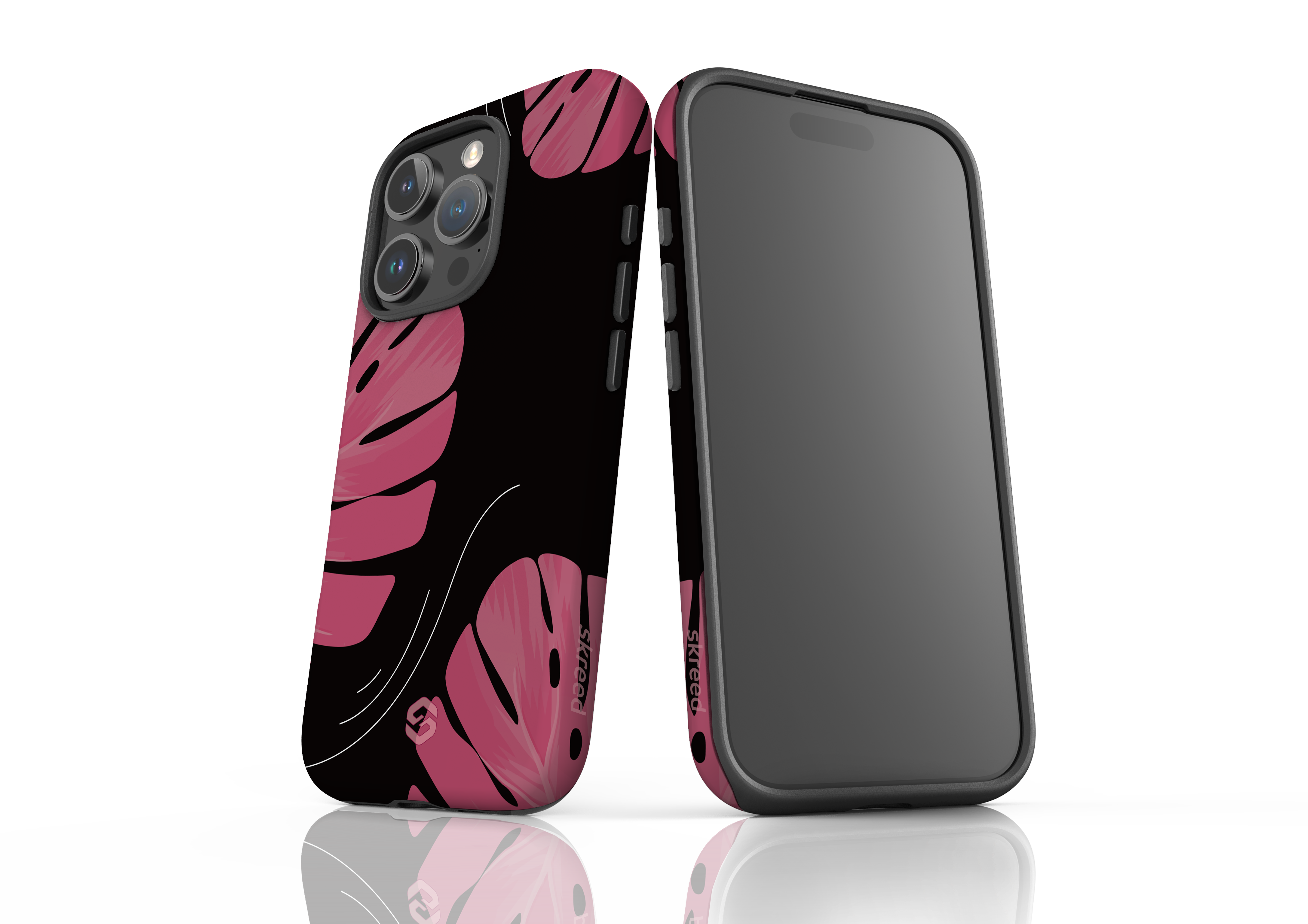 Blush Monstera Case - iPhone 16 Series