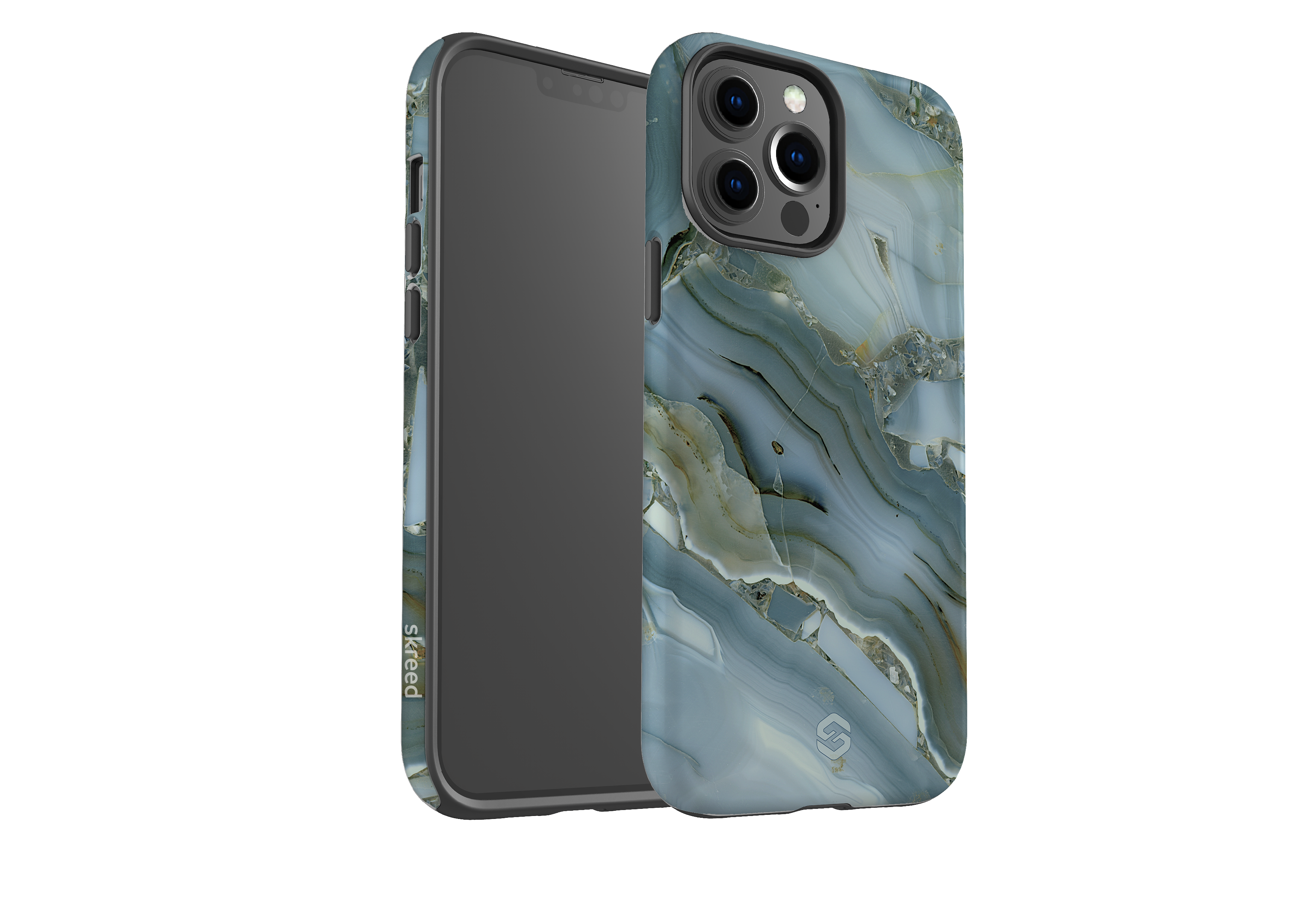 Sage Marble Case - iPhone 13 Series