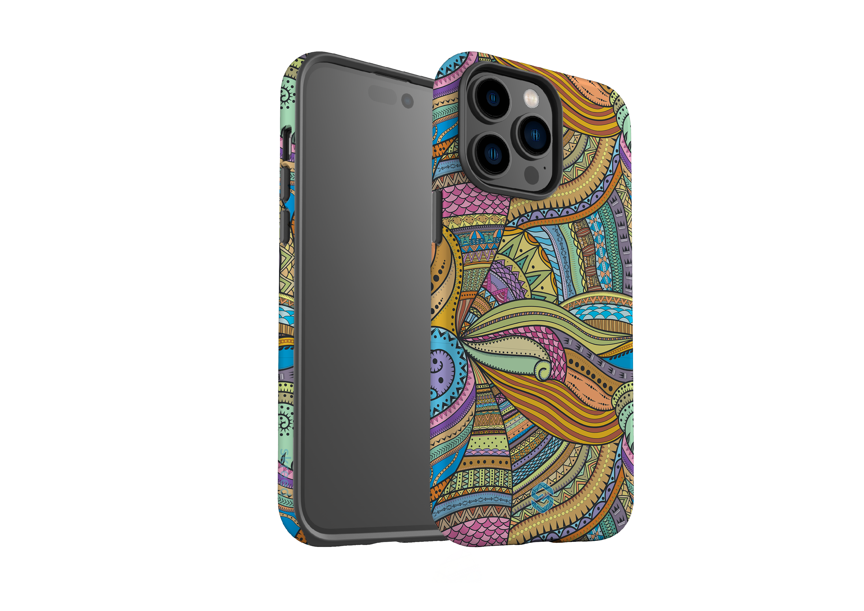 Vivid Mandala Case - iPhone 14 Series