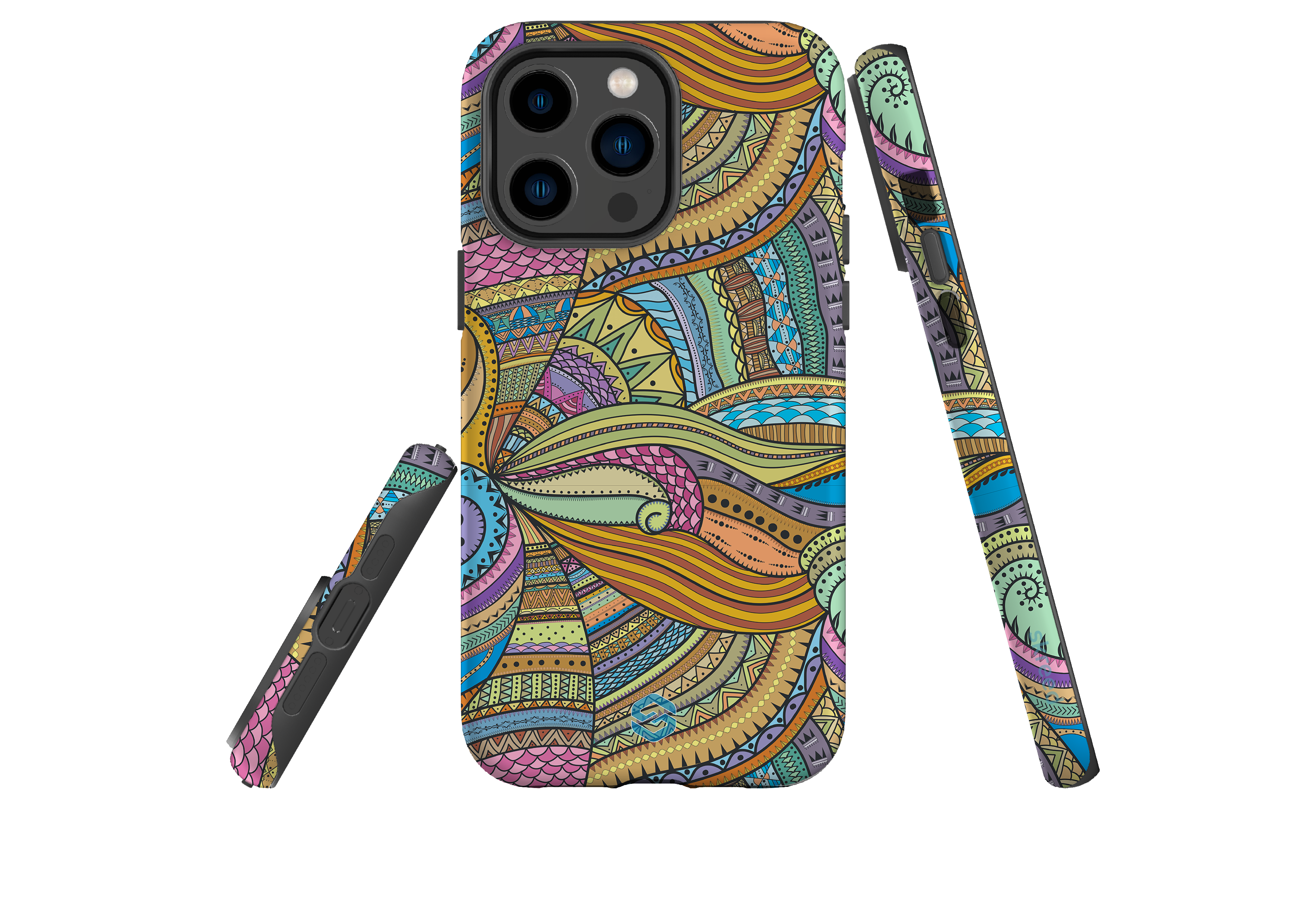 Vivid Mandala Case - iPhone 14 Series