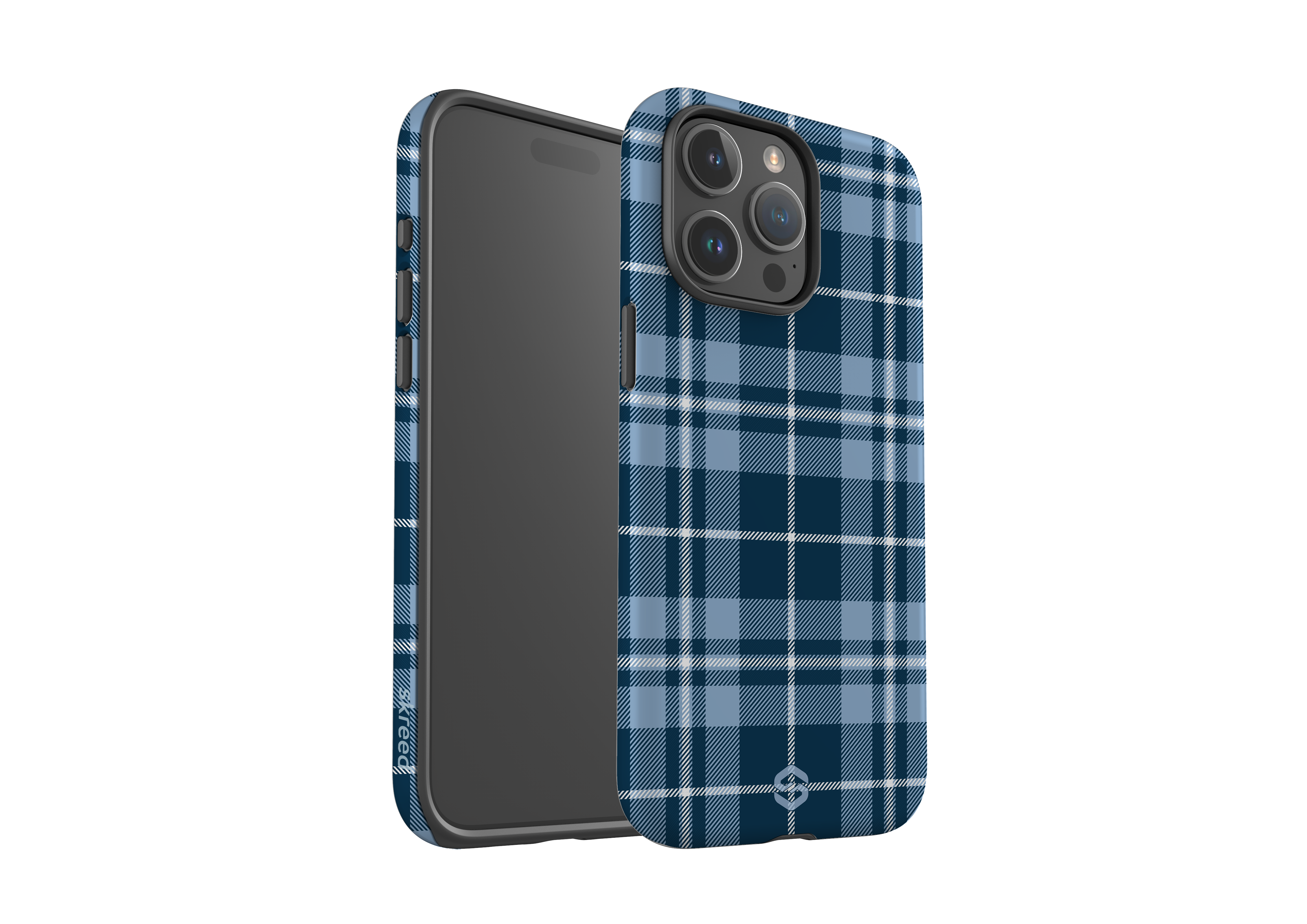 Denim Check Case - iPhone 15 Series