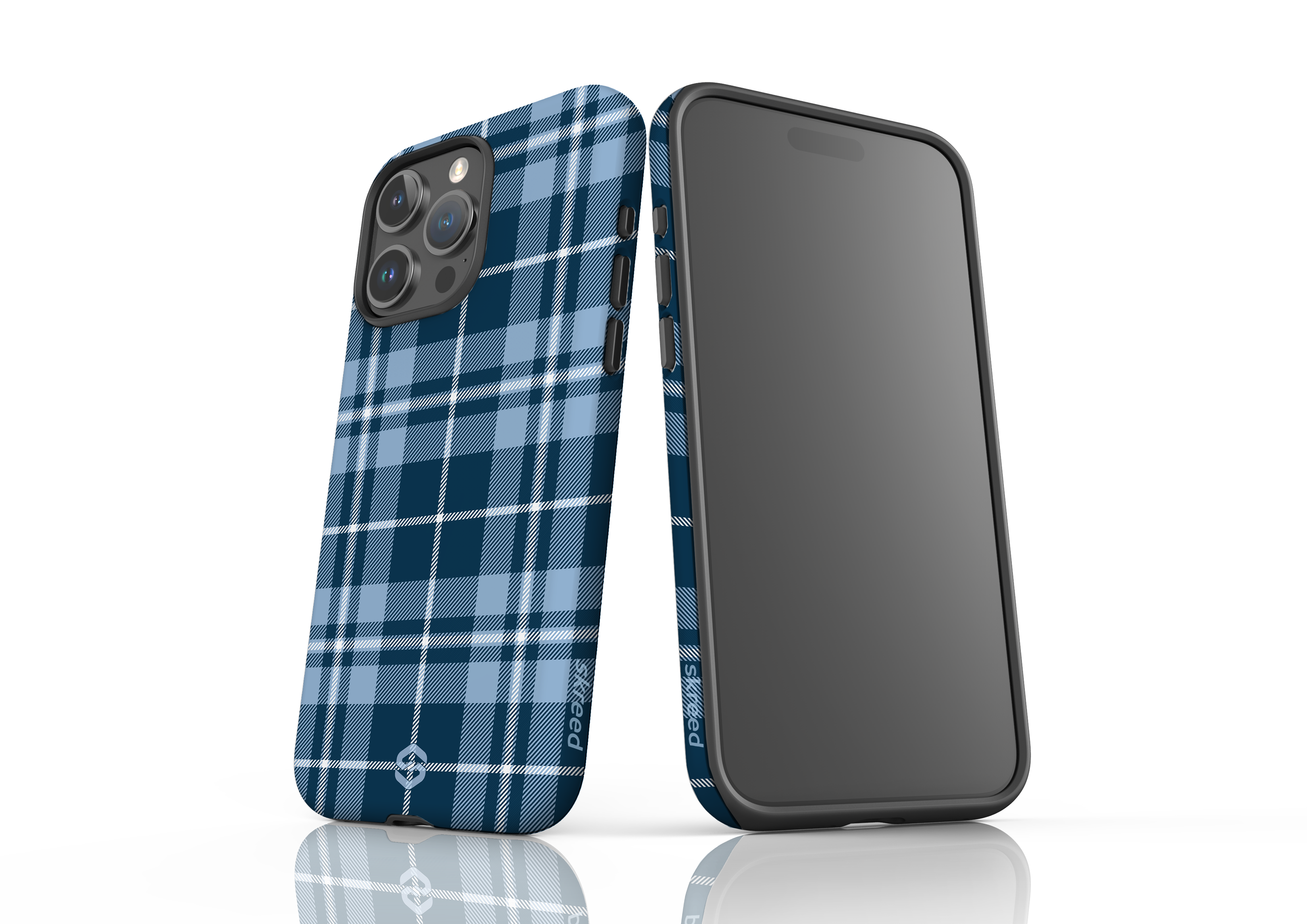 Denim Check Case - iPhone 15 Series