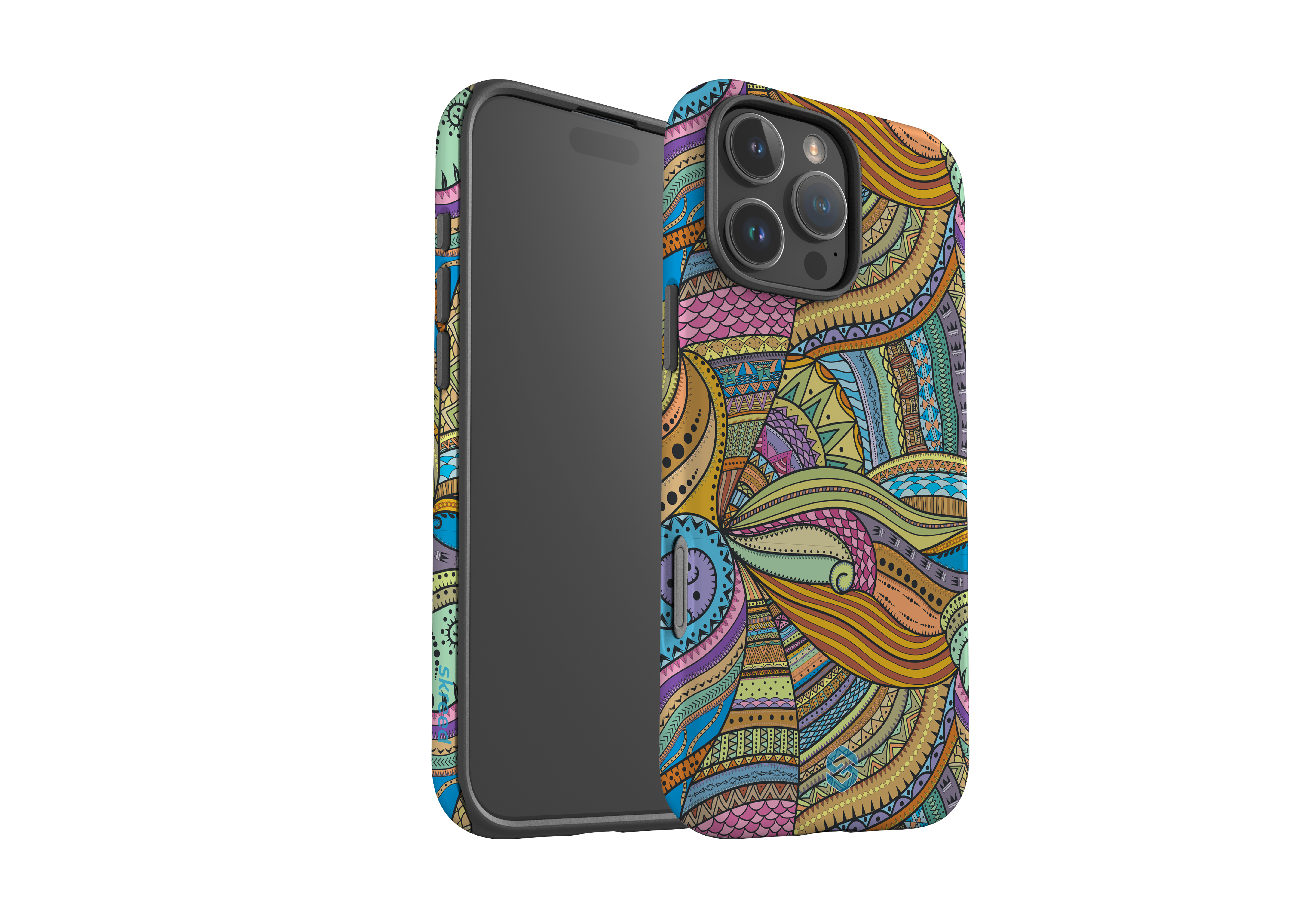 Vivid Mandala Case - iPhone 16 Series