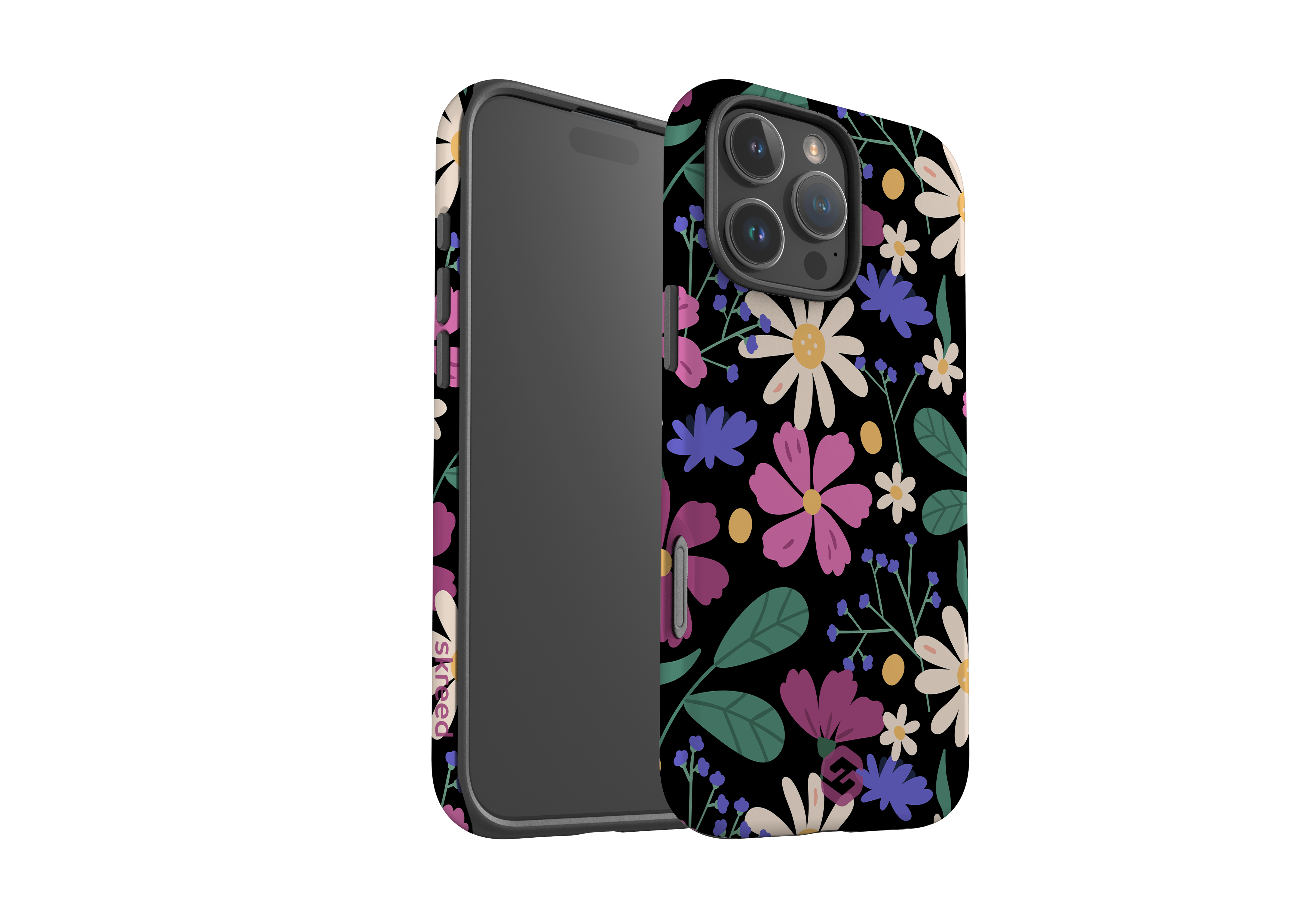 Midnight Bloom Case - iPhone 15 Series