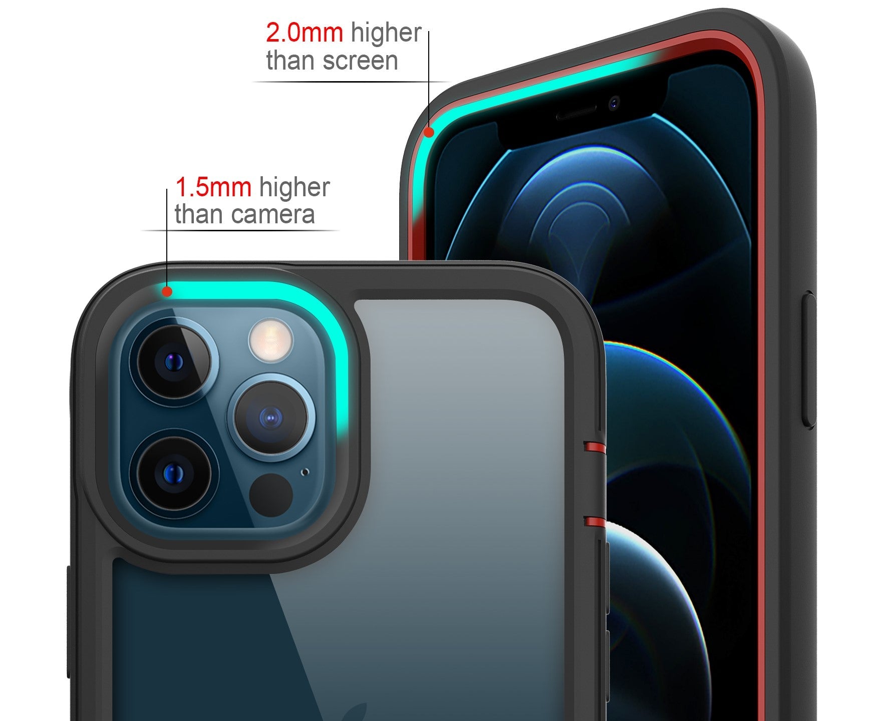 ZEOS Terrain Clear Case for iPhone 12 Pro