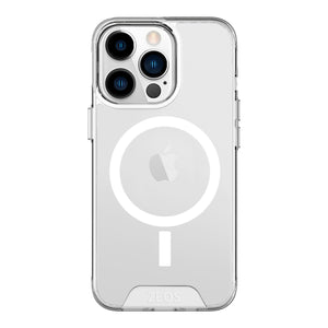 ZEOS KLARITY-MS Magnetic Protective Clear CASE for  iPhone 13 Pro - Zeosmobile.com